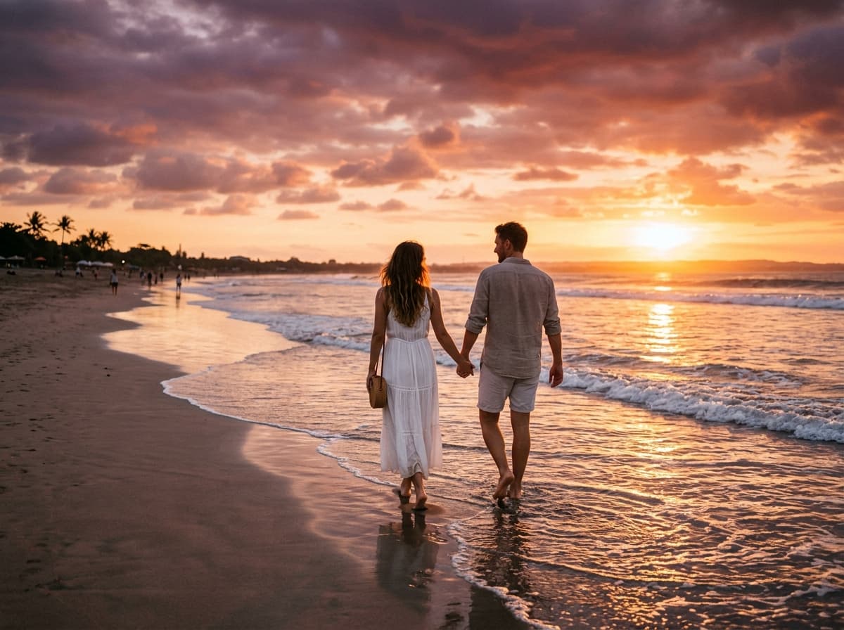 Golden Hour di Pesisir Jimbaran